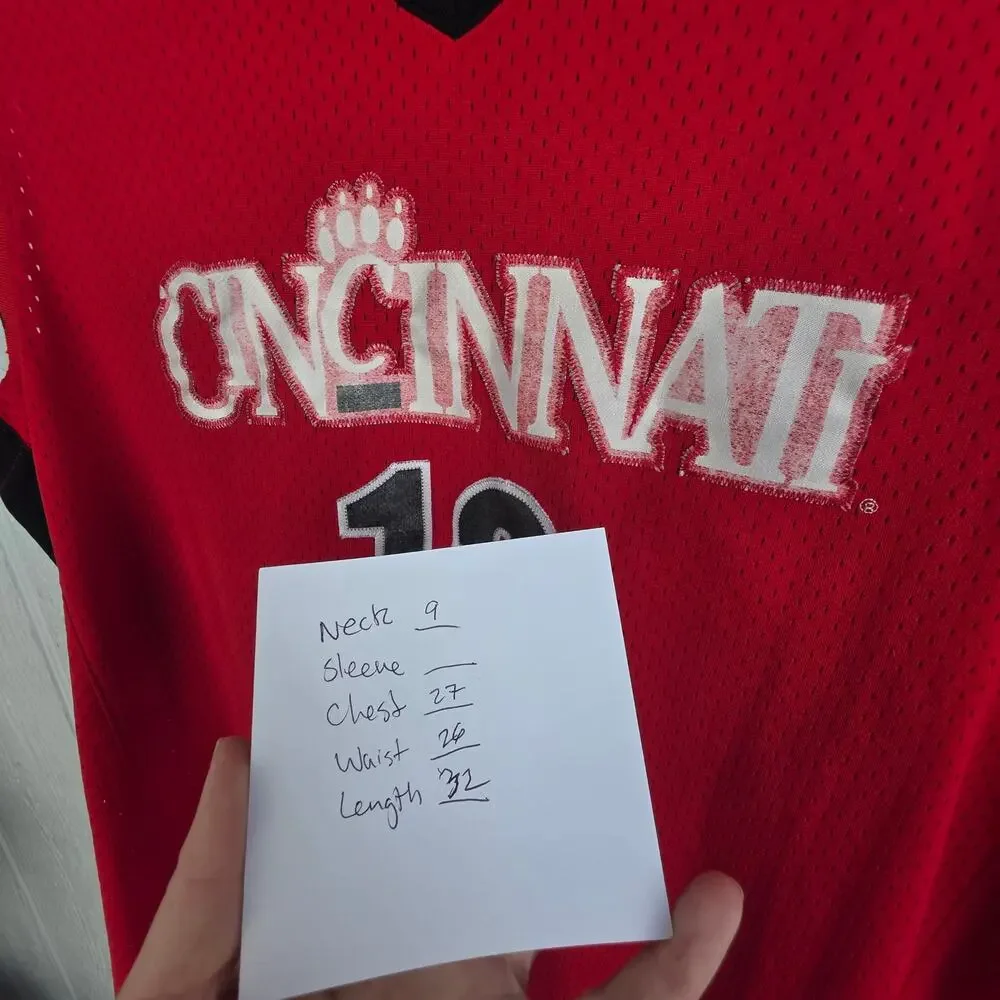 Vintage Jordan Cincinnati Bearcats Basketball Jersey - Size XXL (Length +2)